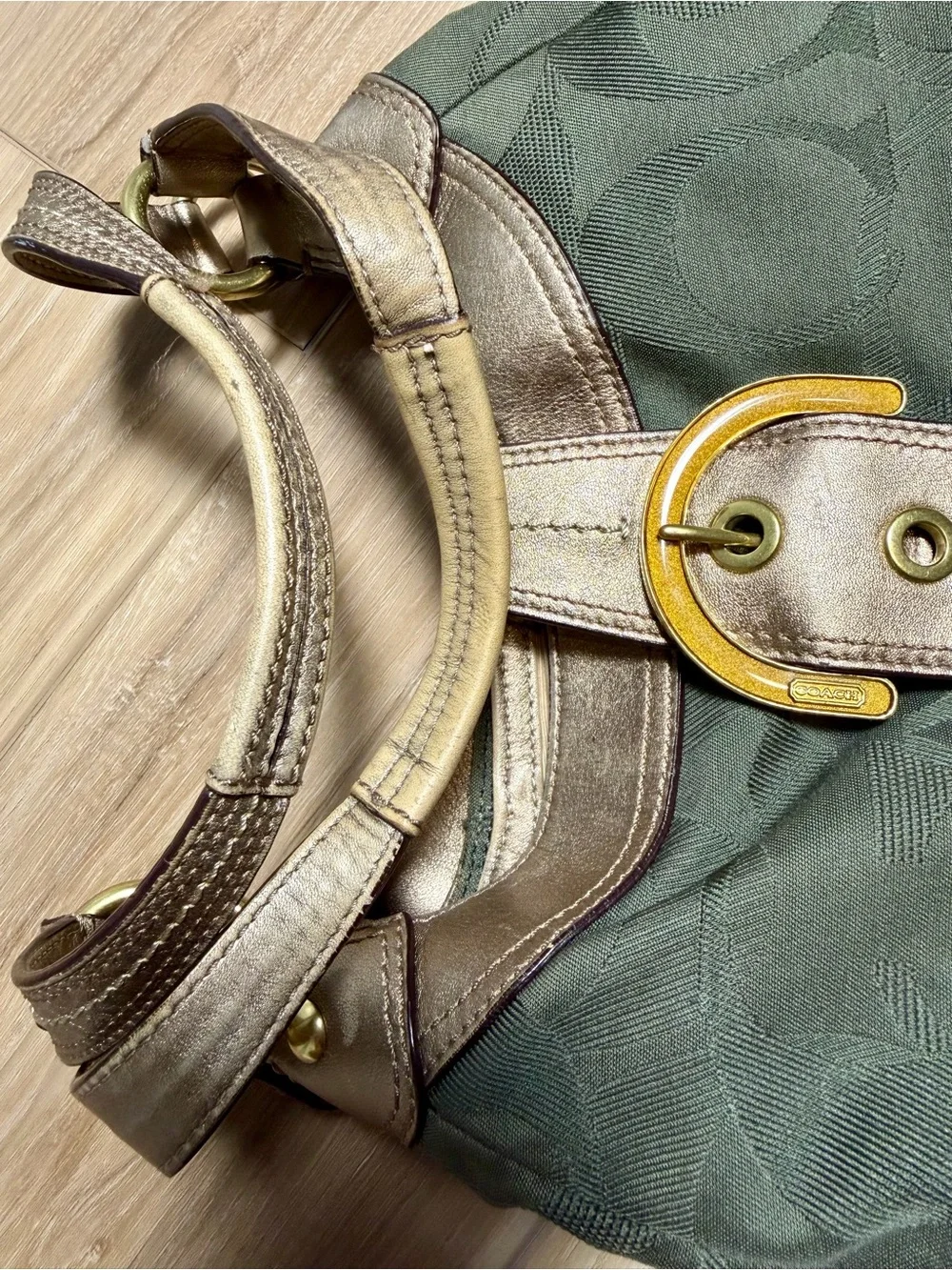 Coach signature jacquard