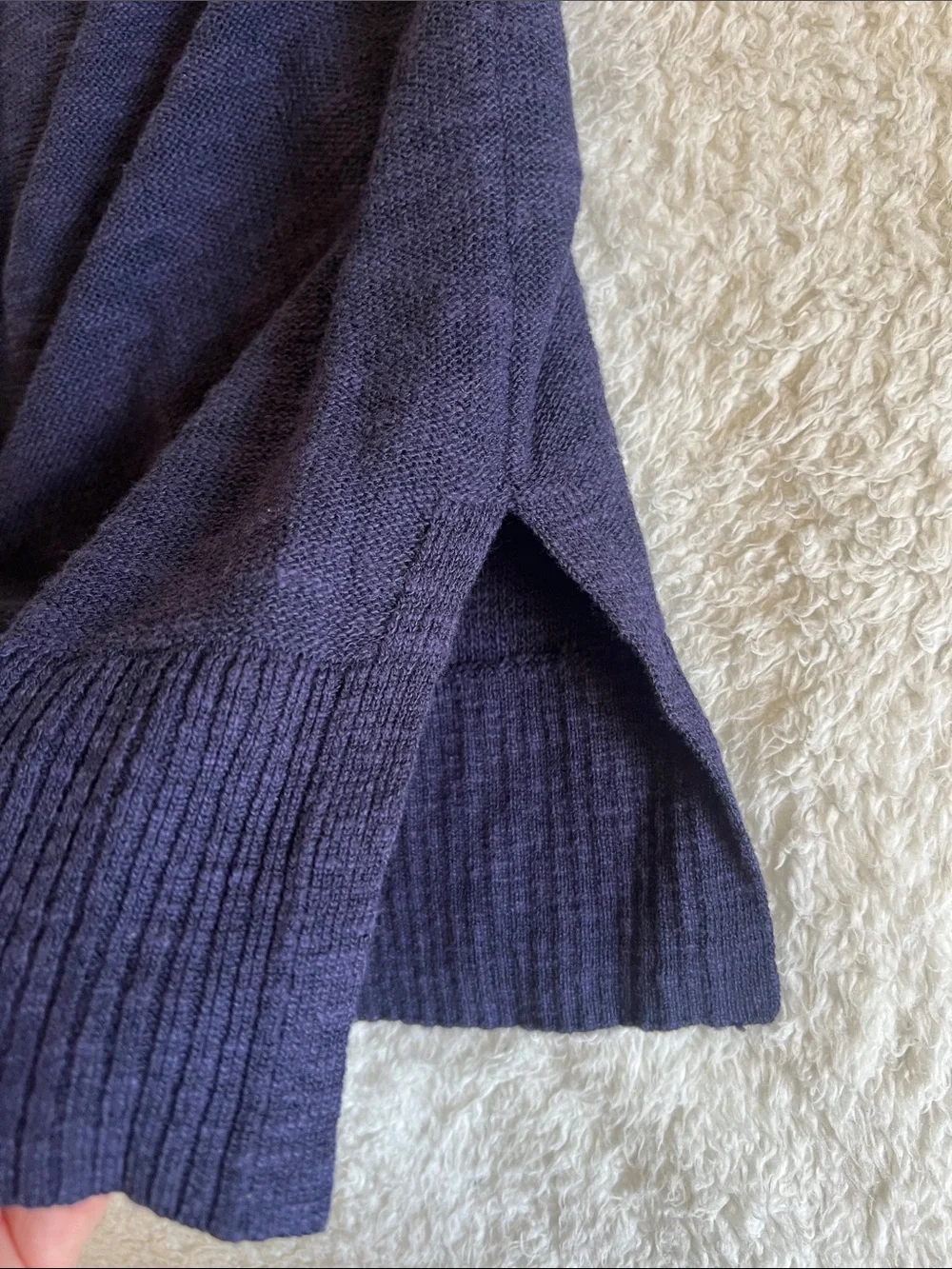 GAP slub shawl