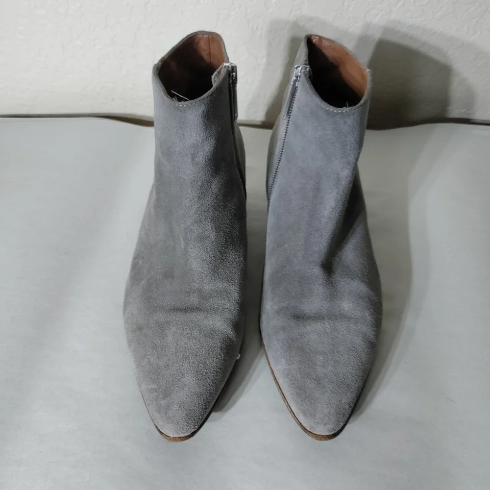 Aquatalia grey suede