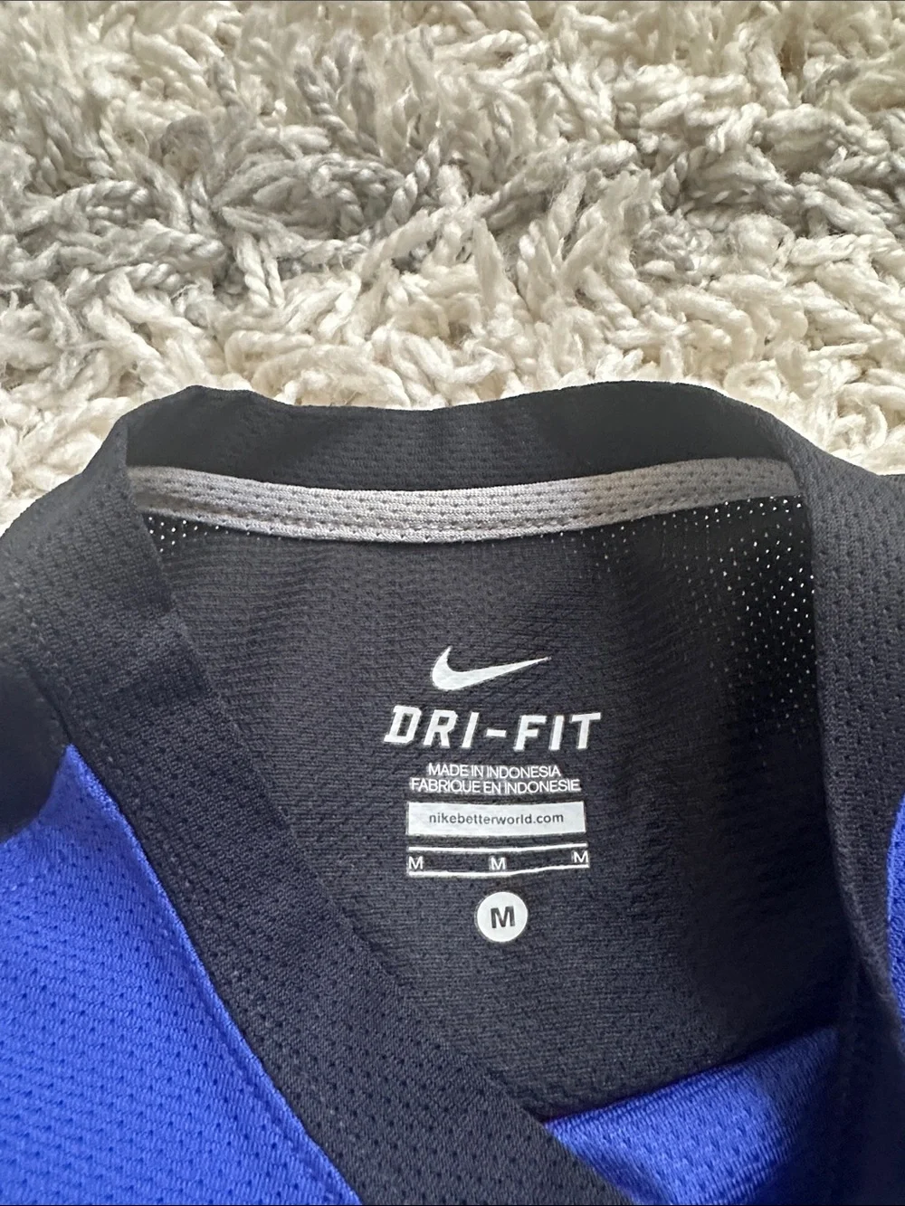 Nike measurements pictured