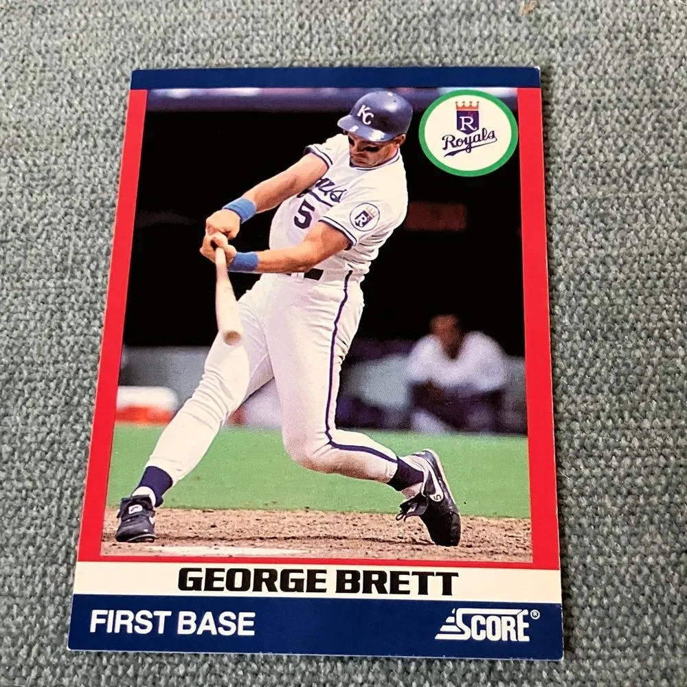 1991 Score Kansas City Royals Baseball Card Trading Card