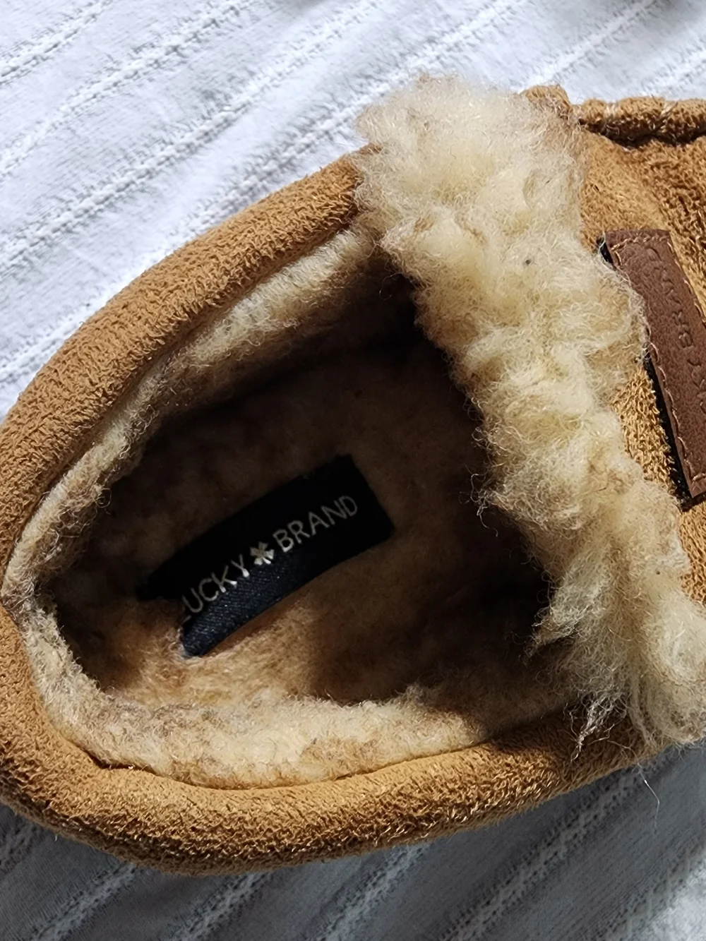 Lucky Brand cozy slippers