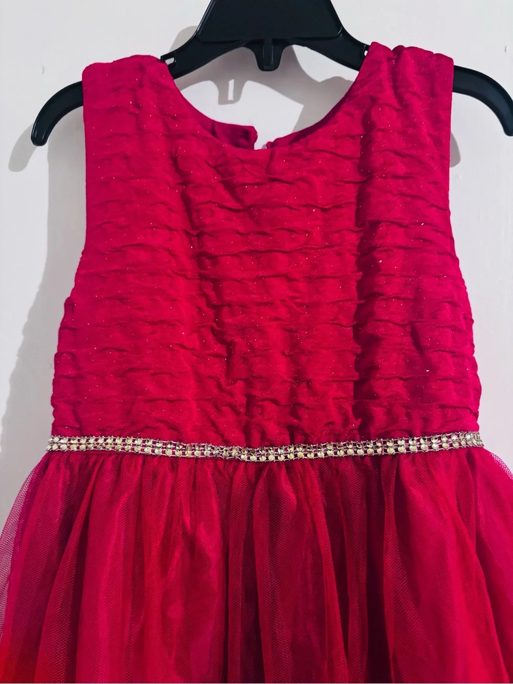 Nannette sleeveless red