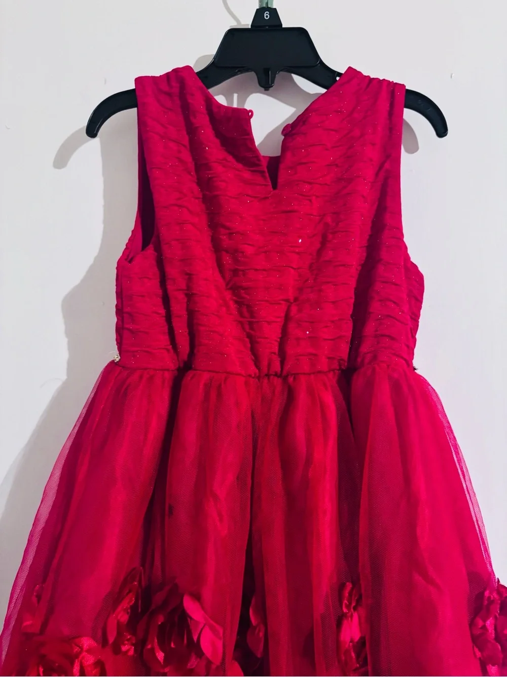 Nannette sleeveless red
