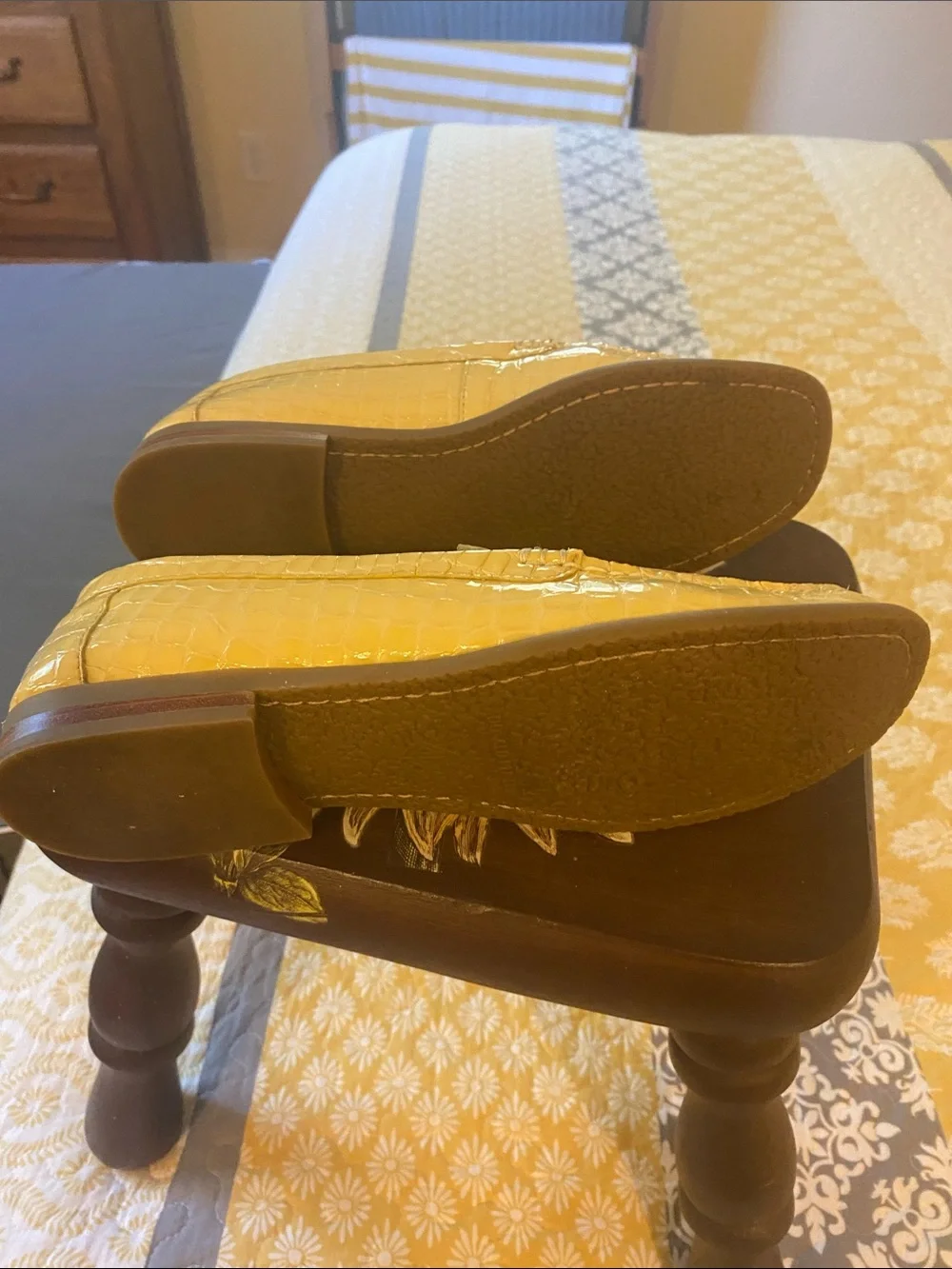 Donald J. Pliner croc embossed