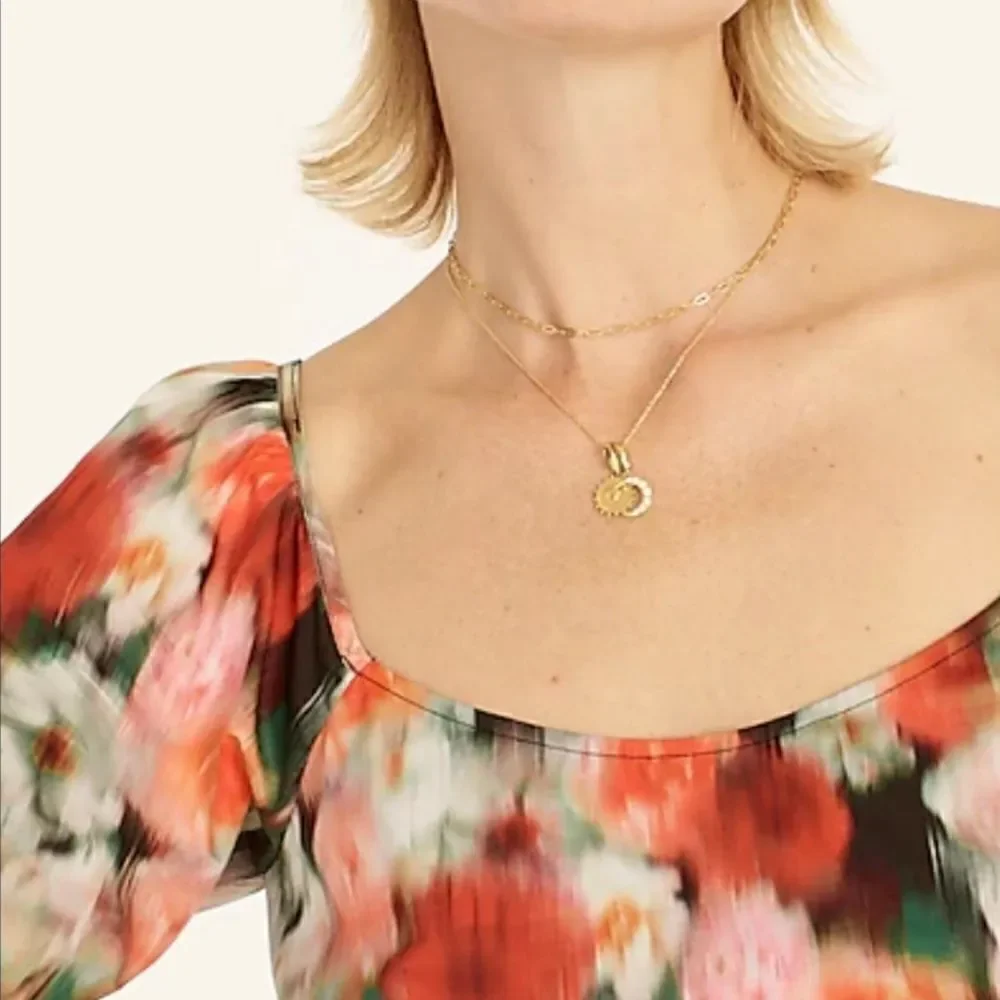 J. Crew puffed sleeves