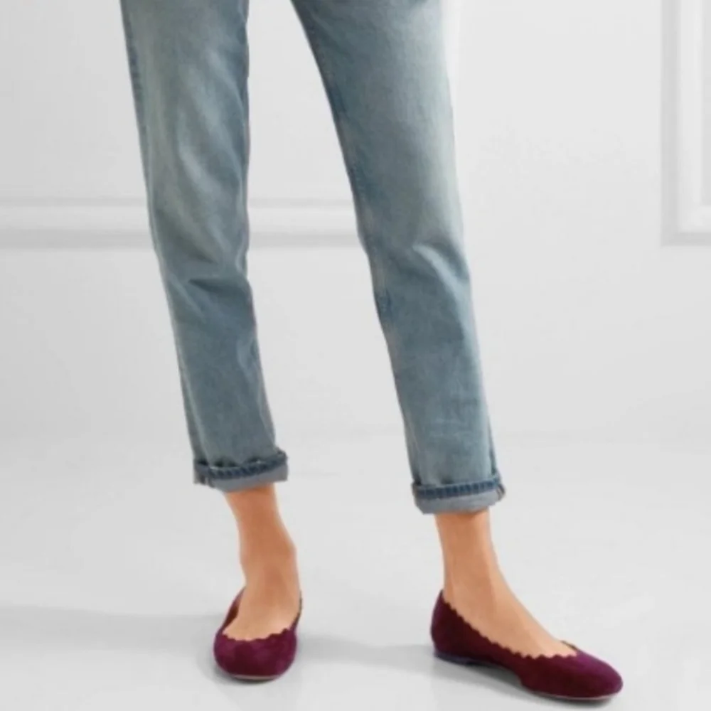 Chloe elegant burgundy