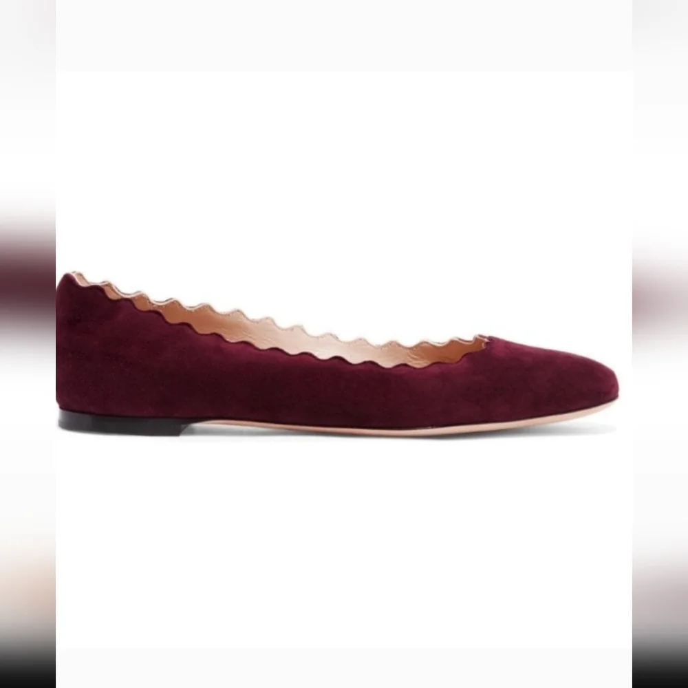 Chloe elegant burgundy