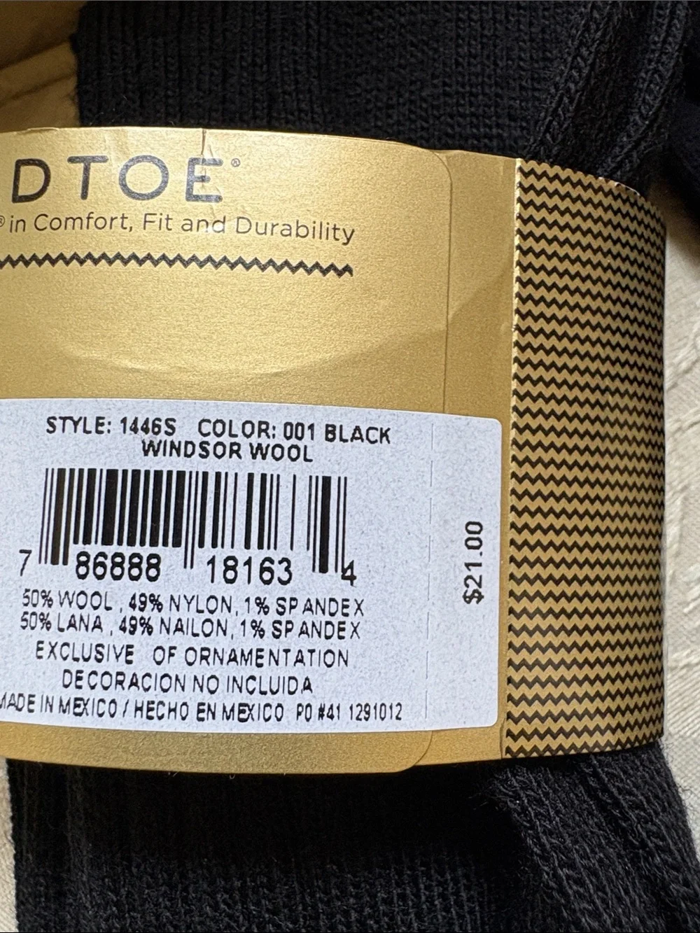Gold Toe size 10