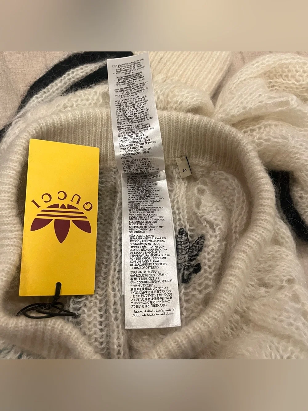 Gucci adidas wool