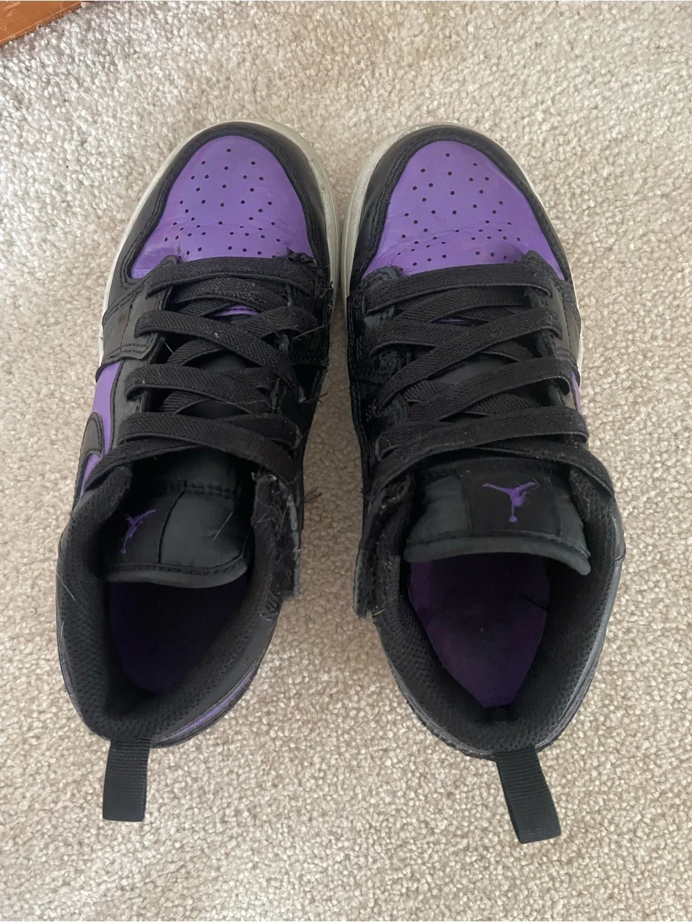 Jordan bold purple
