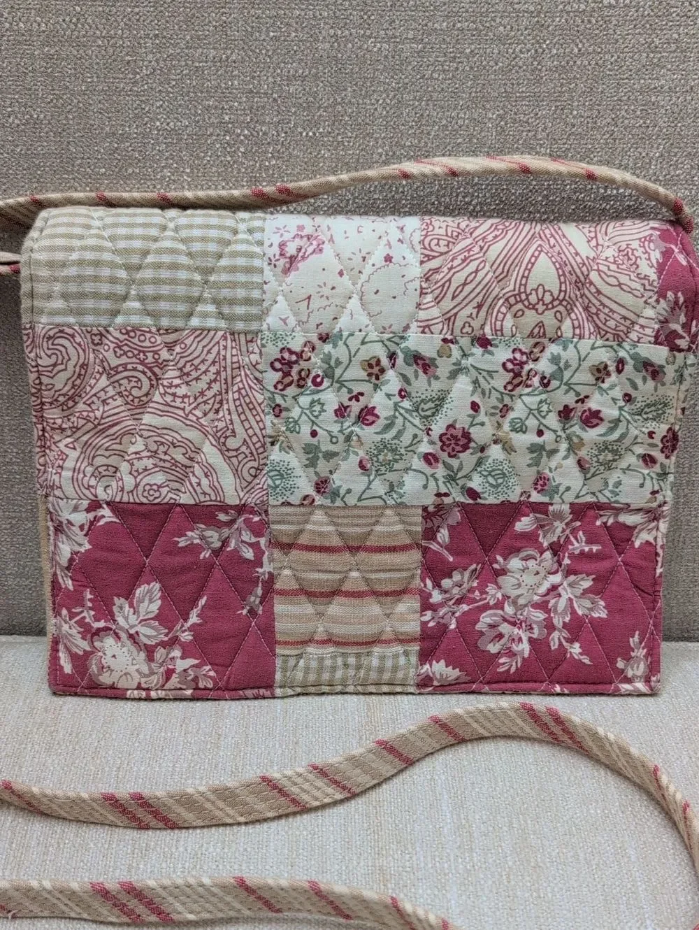 Vintage quilted patchwork