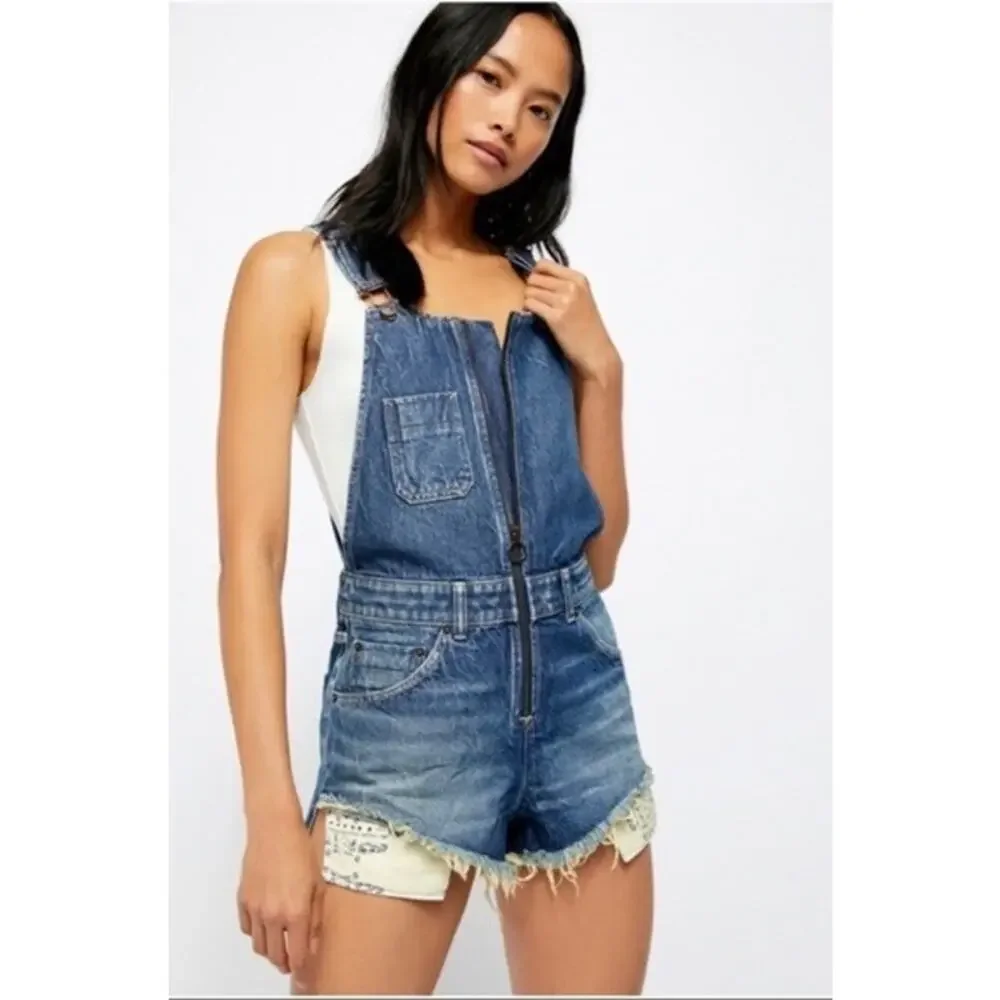 Free People size overalls fit