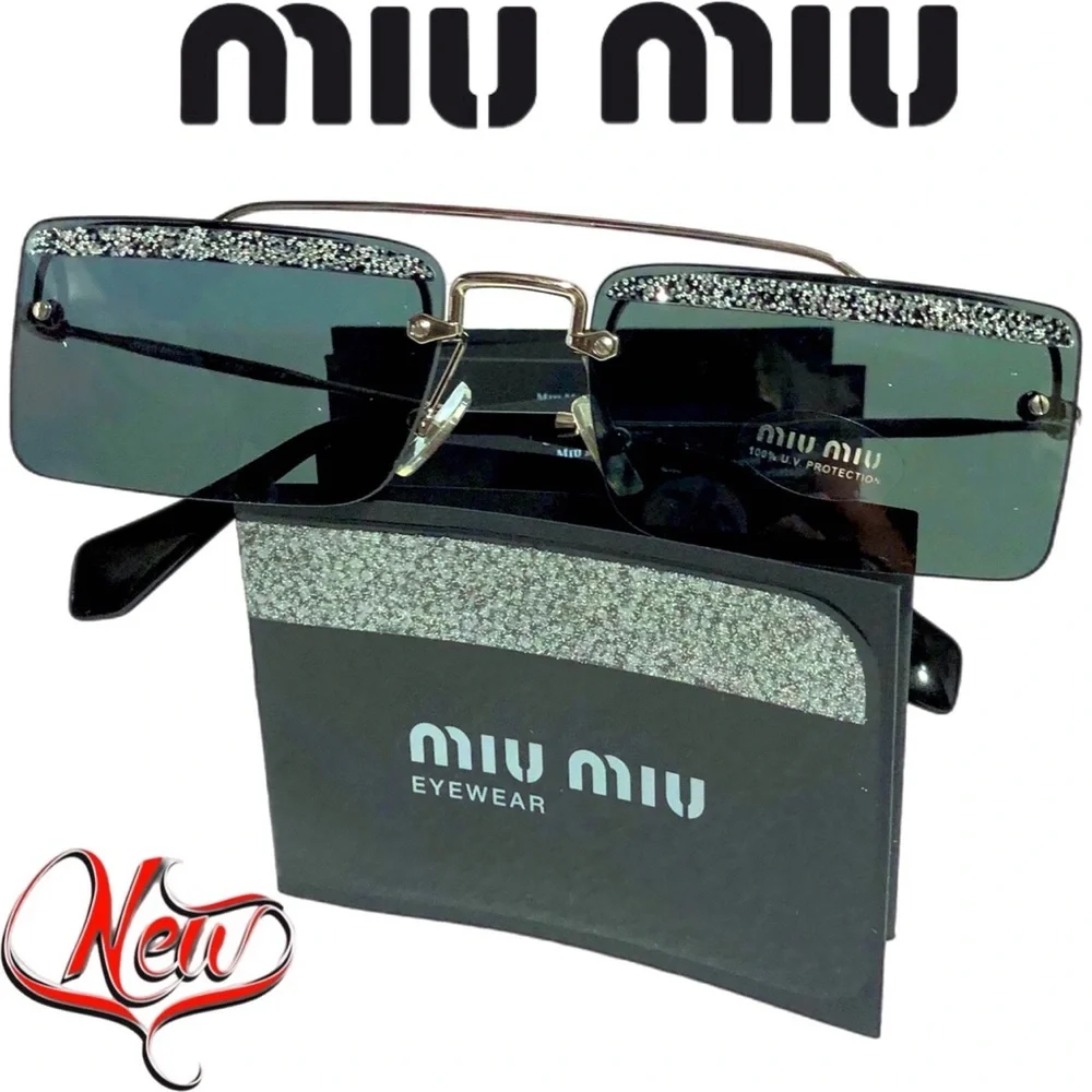 Miu Miu rimless black