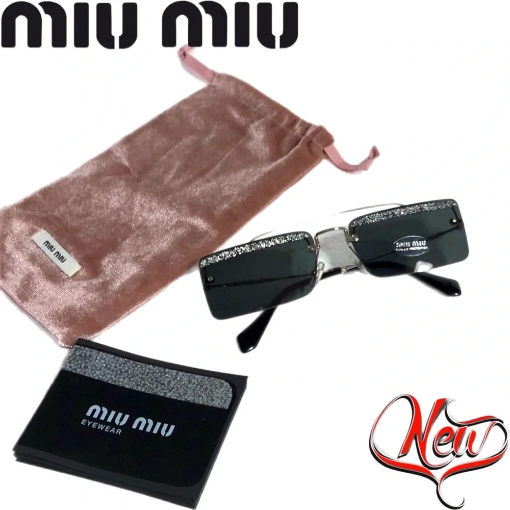 Miu Miu rimless black