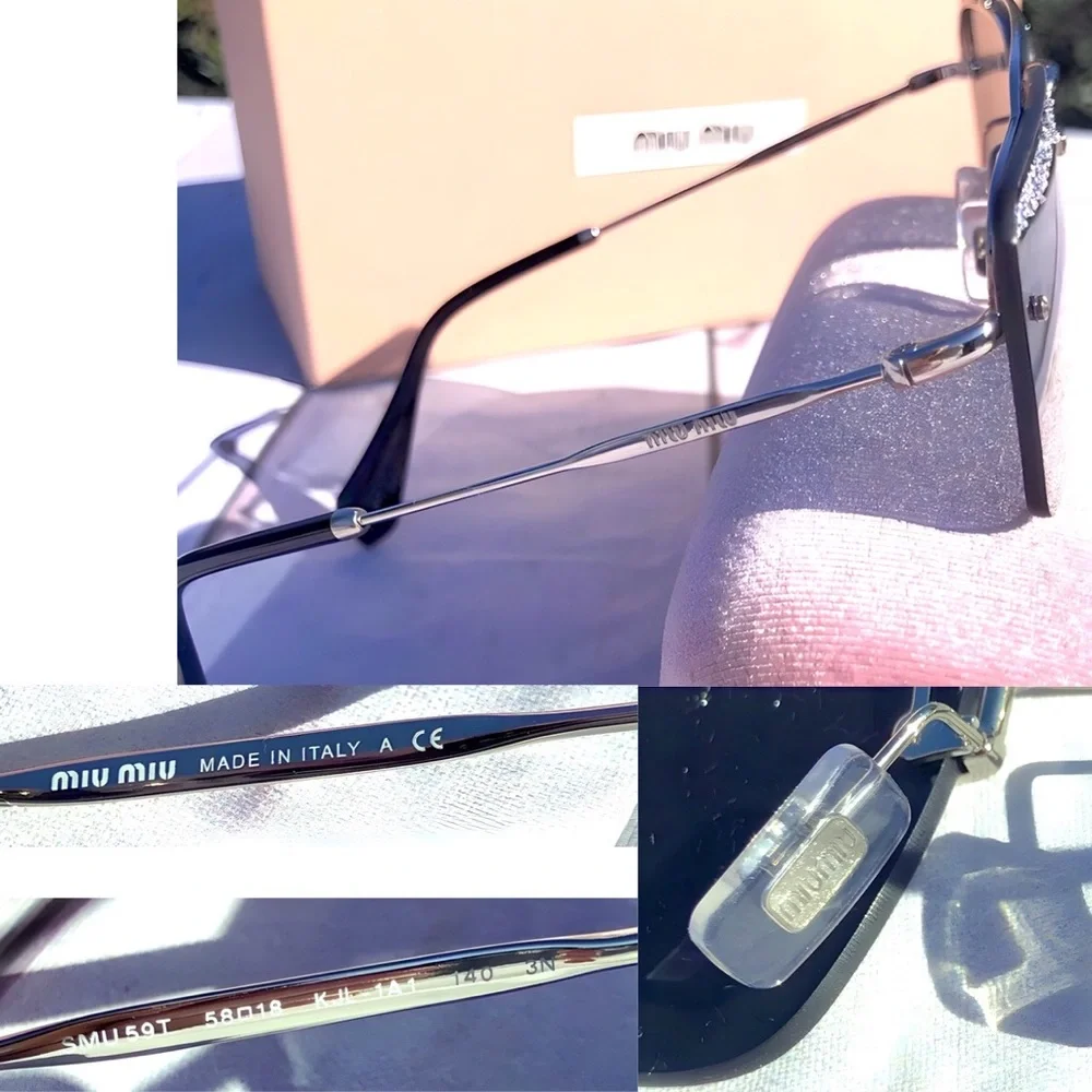 Miu Miu rimless black