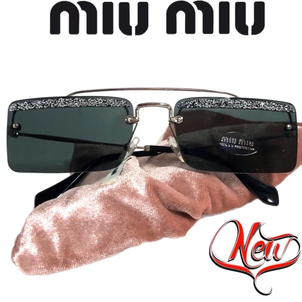 Miu Miu rimless black