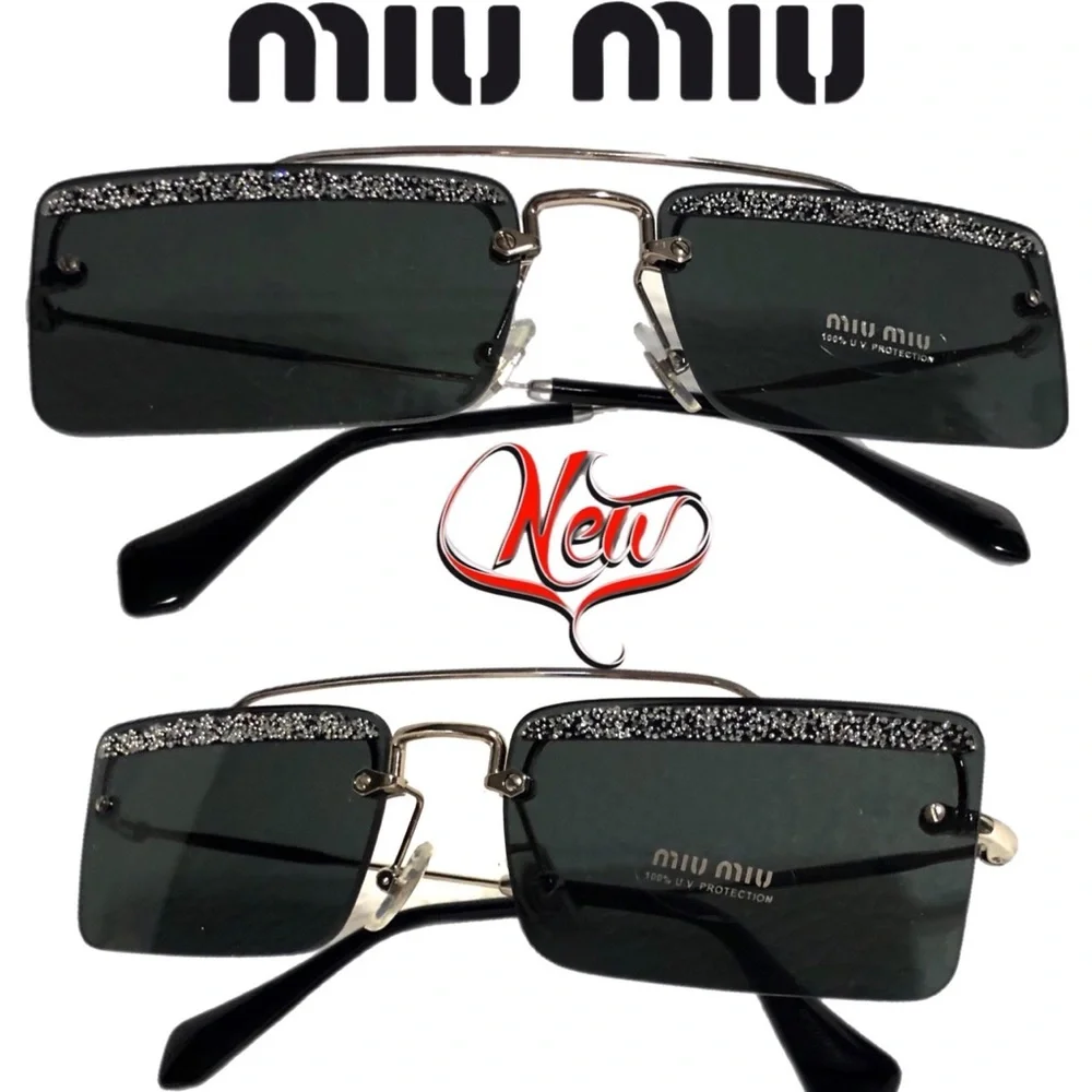 Miu Miu rimless black