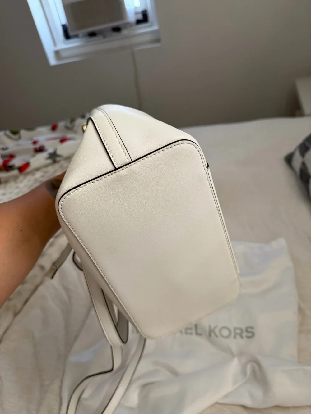 Michael Kors sleek cream