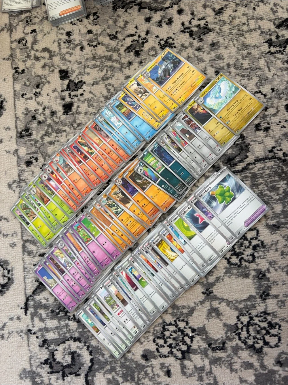 Pokémon Surging Sparks Binder Builder Lot 84 Unique Cards | No Duplicates