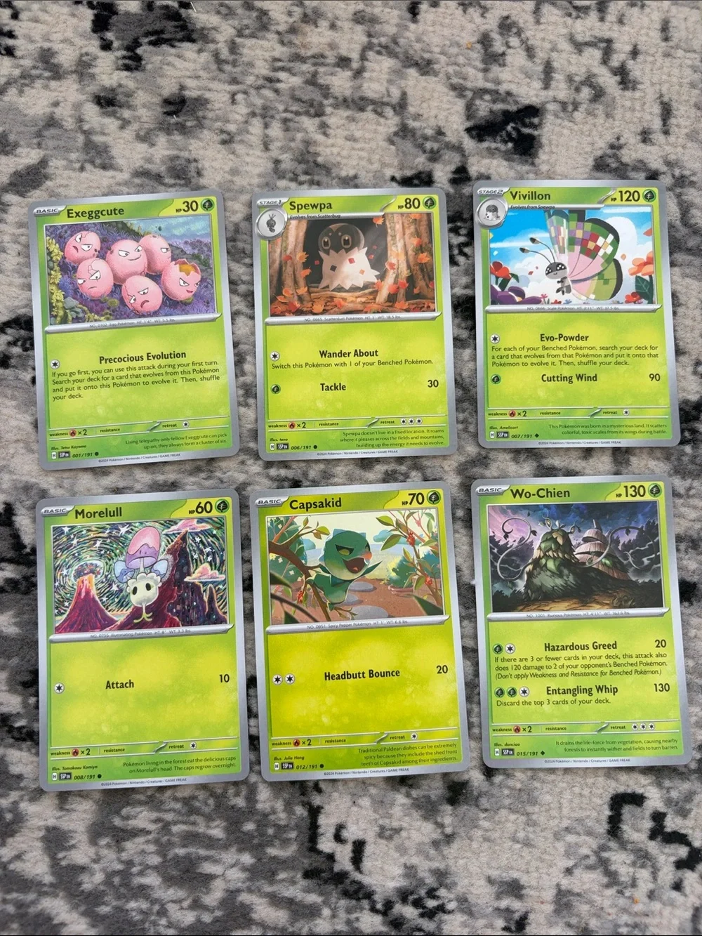 Pokémon Surging Sparks Binder Builder Lot 84 Unique Cards | No Duplicates