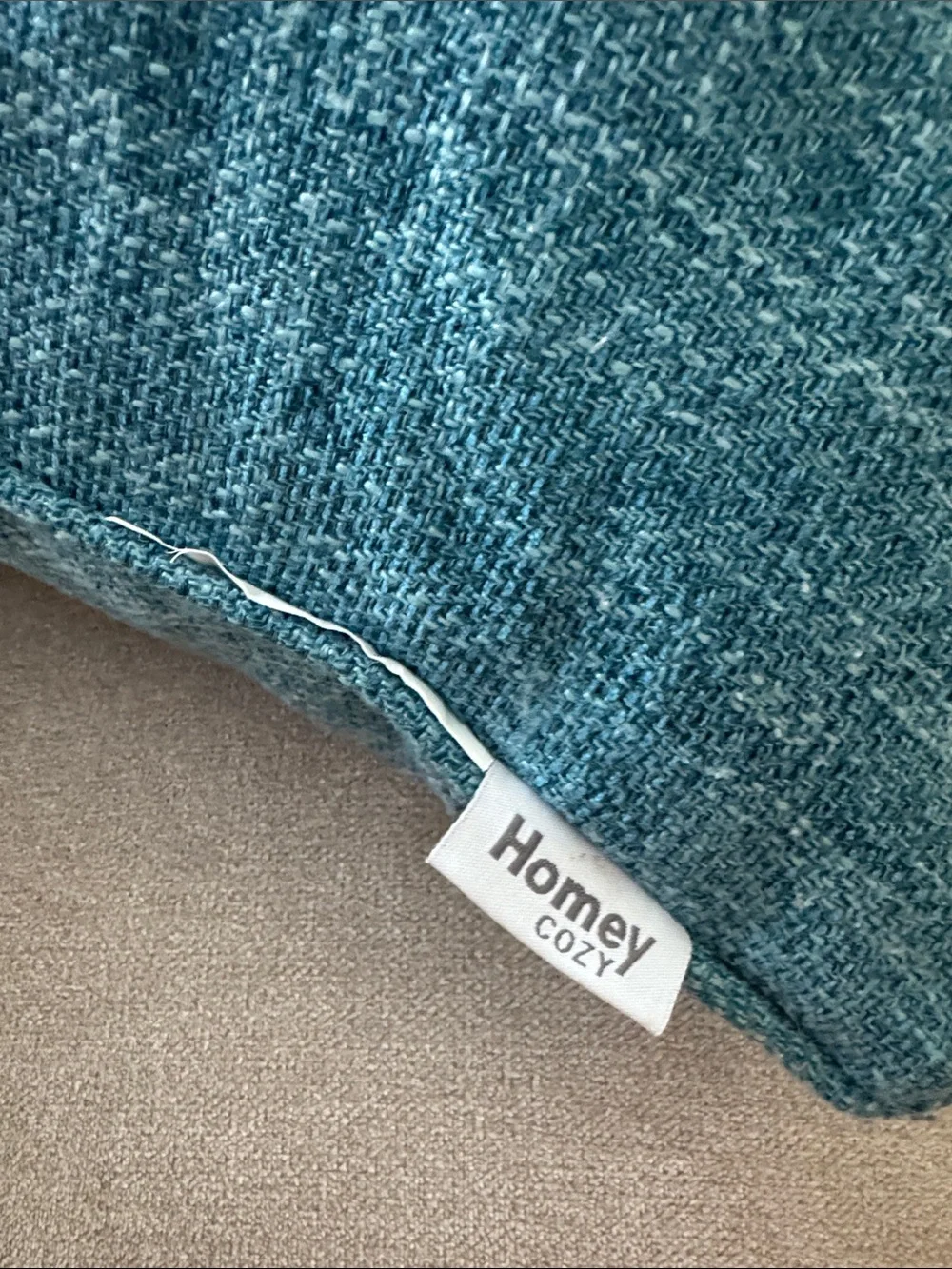 Homey Cozy rich teal