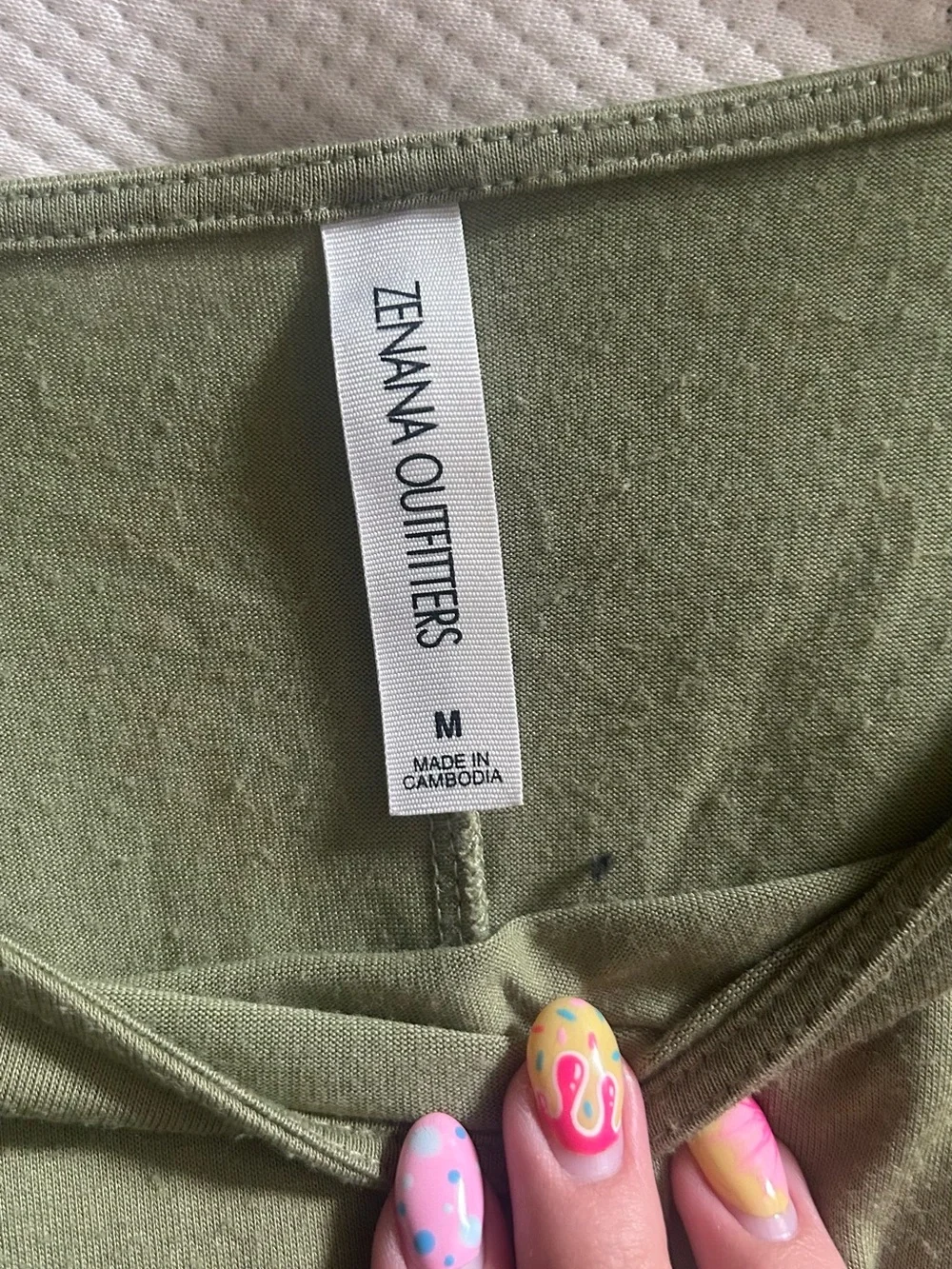 Zenana Outfitters simple olive
