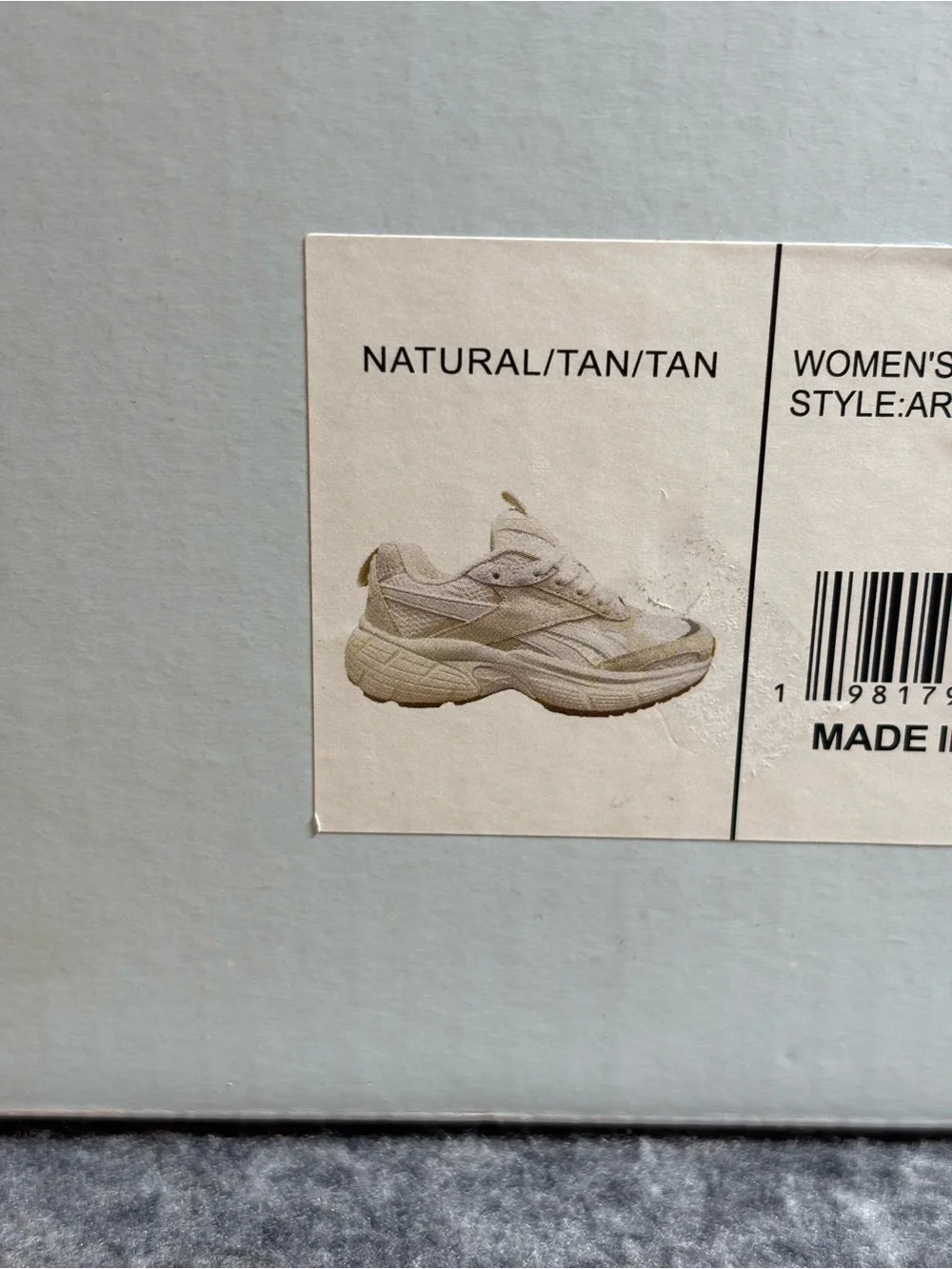 Reebok chunky athletic
