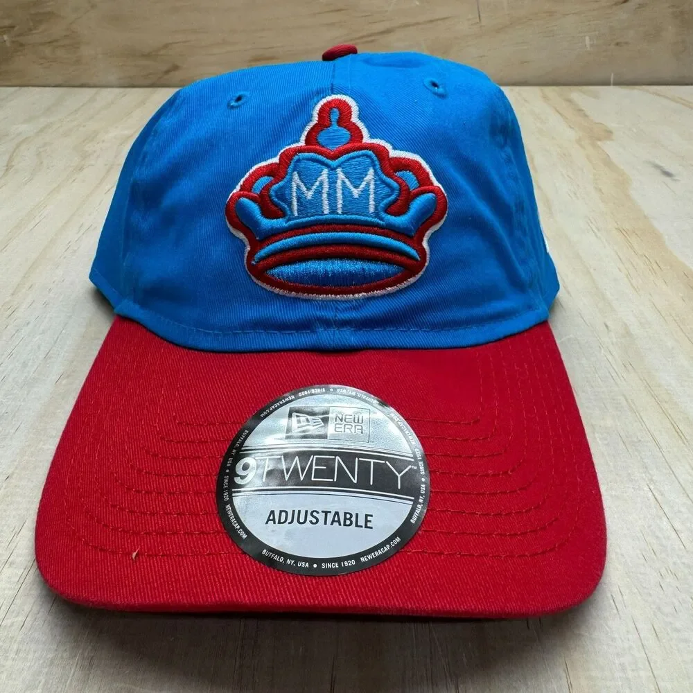 NEW Miami Marlins New Era 2021 City Connect 9TWENTY Adjustable Hat Blue Red