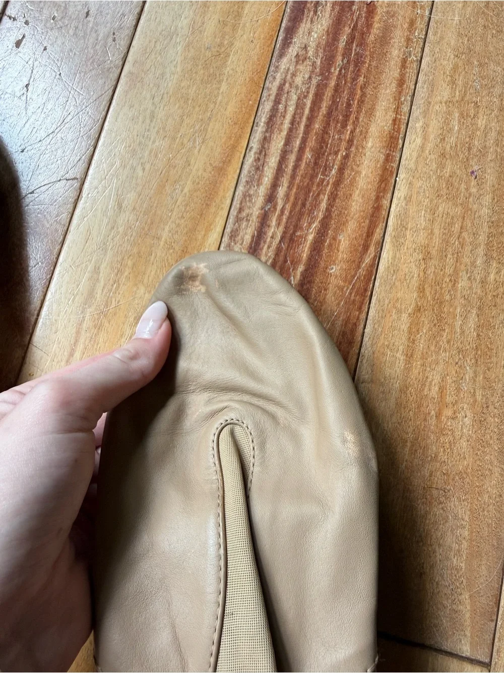 Bloch tan leather