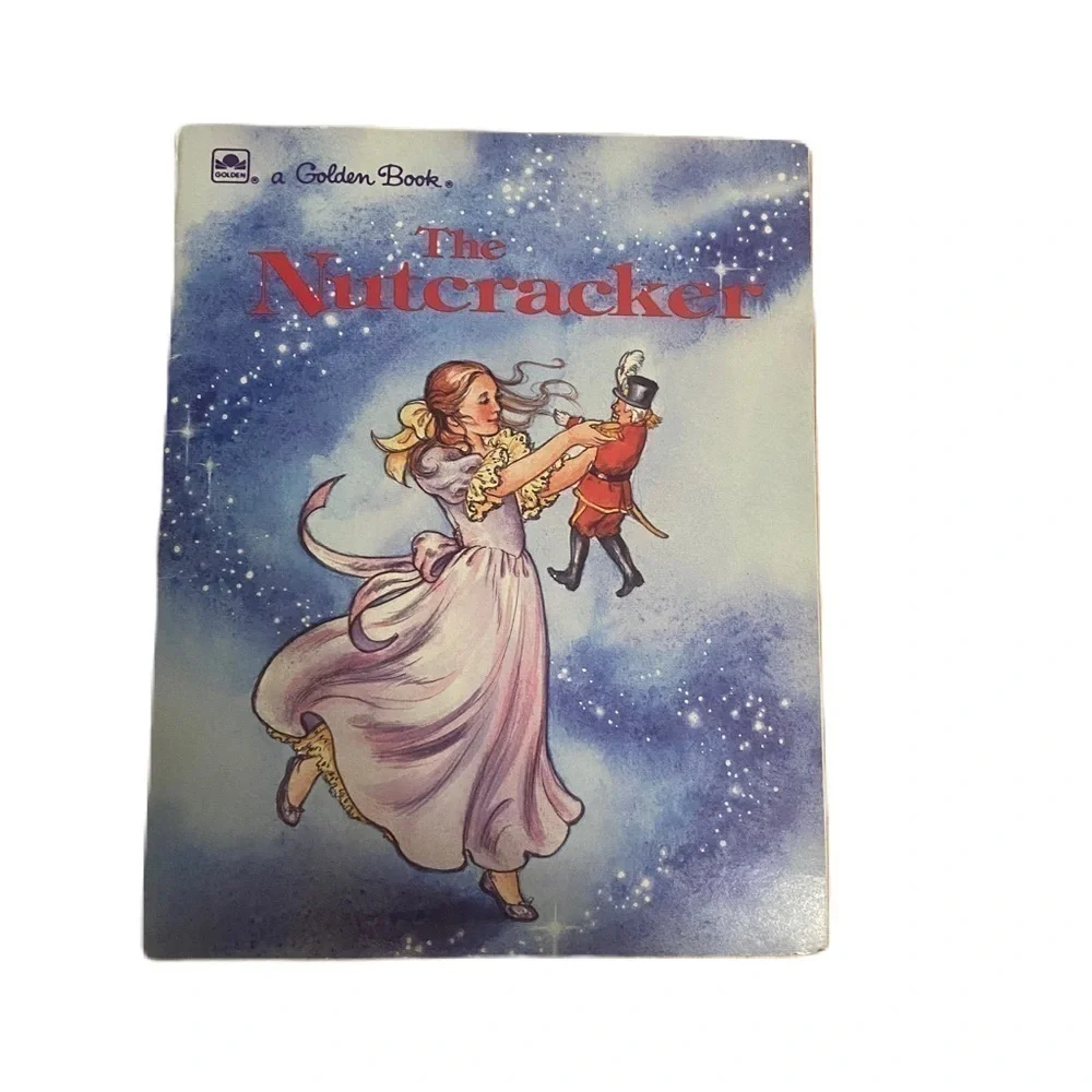 Vintage The Nutcracker Little Golden Book Christmas Story Kids