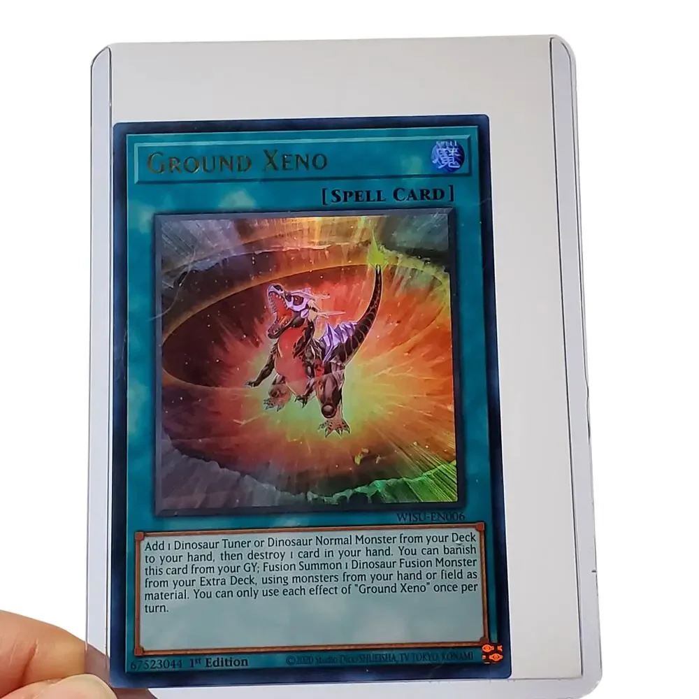 Ground Xeno Error Holo Bleed WISU-EN006 Ultra Rare Near Mint 1st Yu-Gi-Oh! Card