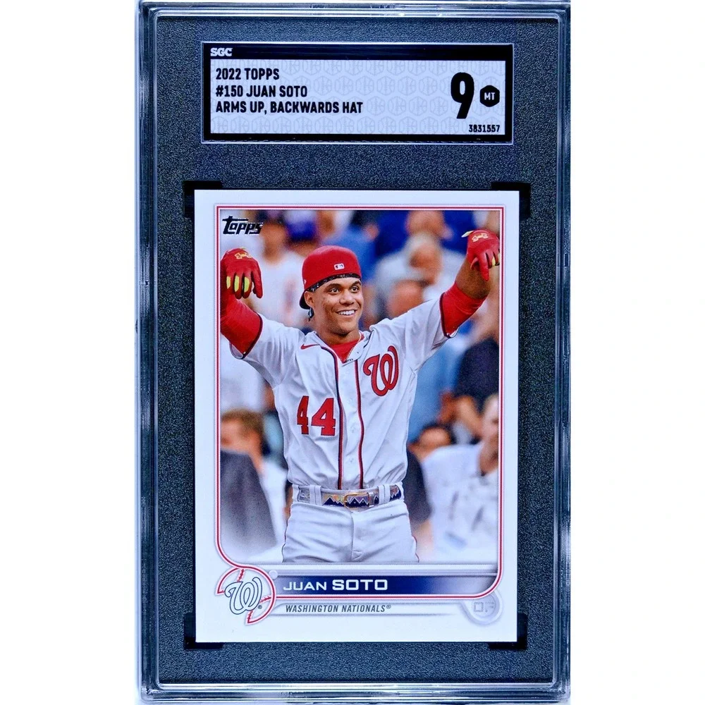 2022 Topps Image Variation #150 Juan Soto - SSP - Arms Up - SGC 9 MT