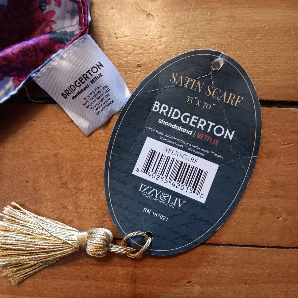 Izzy & Liv Bridgerton Satin Scarf 35