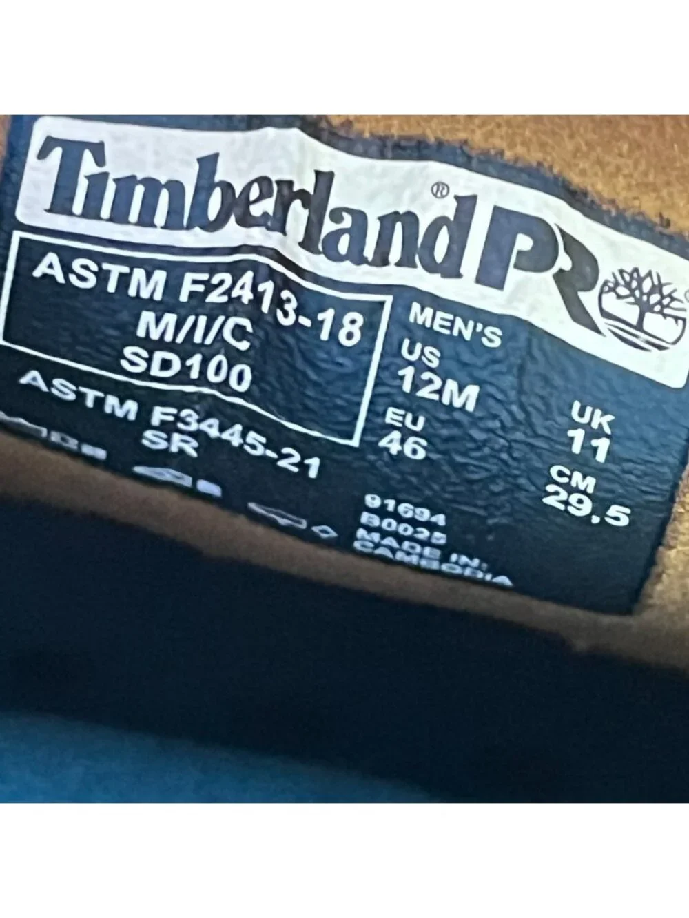 Timberland please review