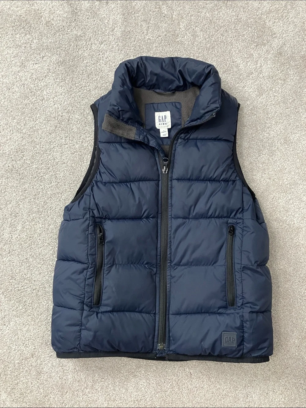 GAP Kids Navy Quilted Puffer Vest
