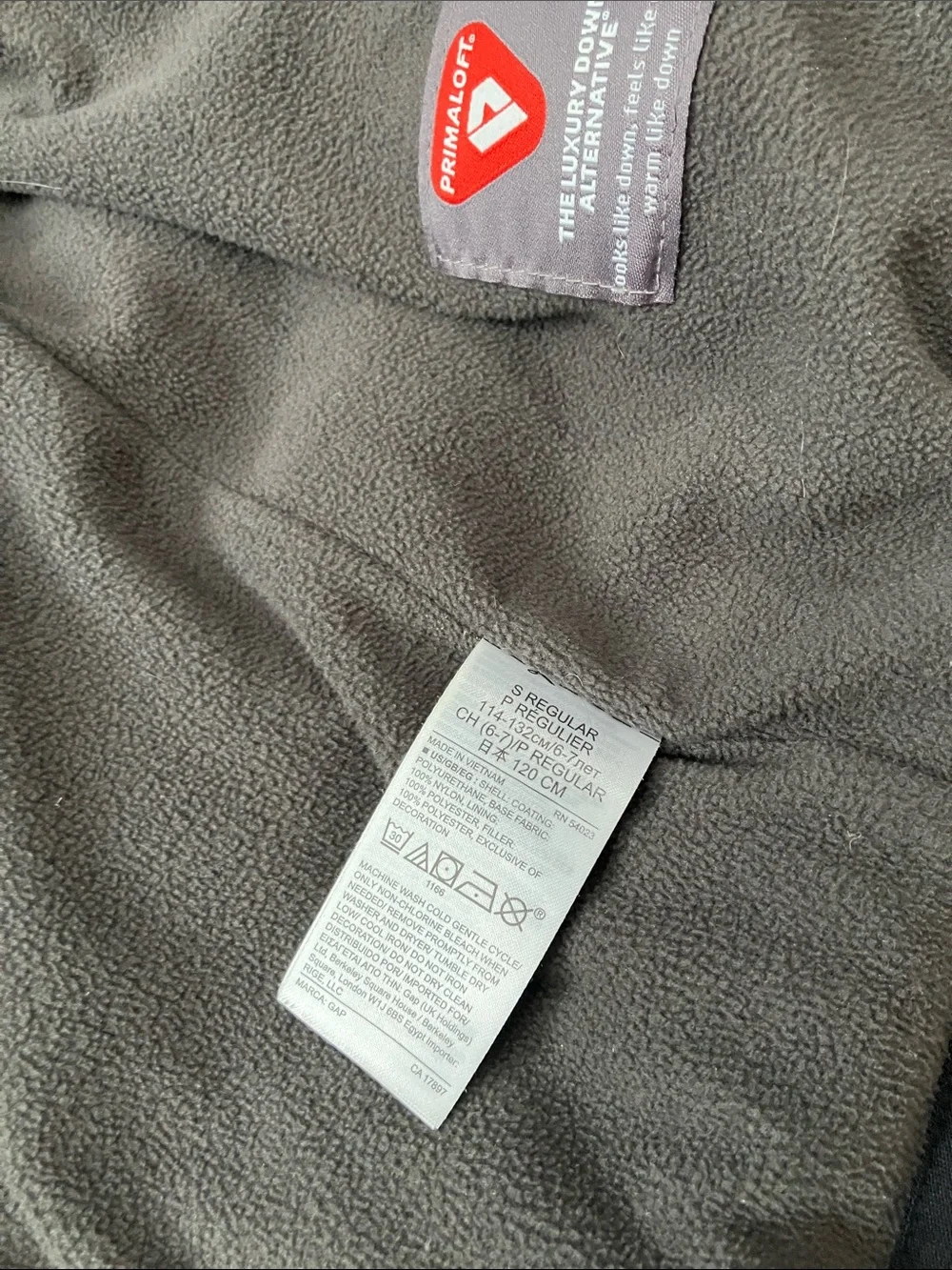 GAP thick quilted
