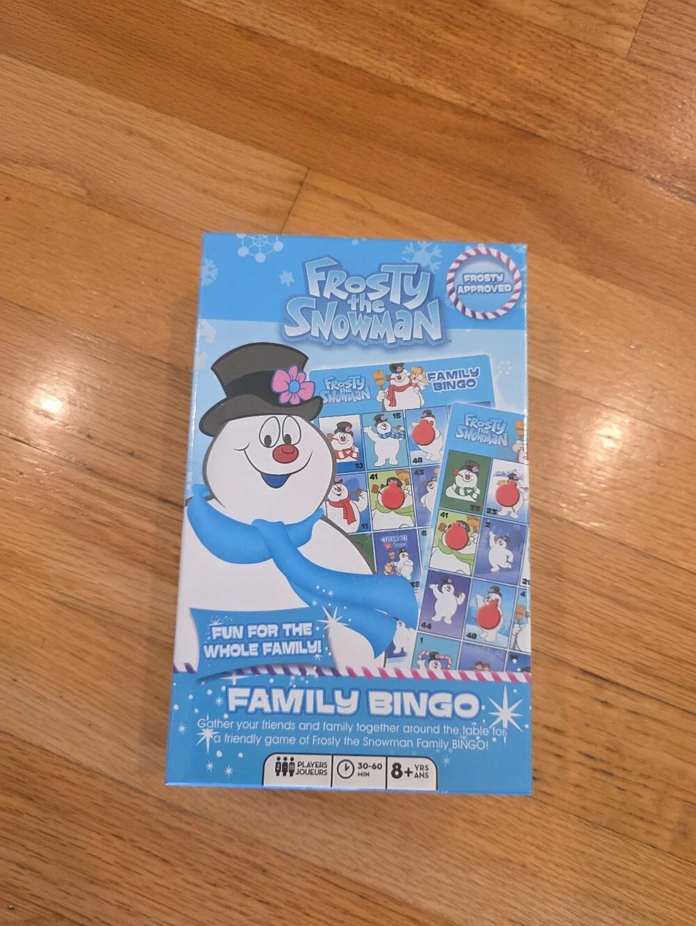 Frosty The Snowman Family Bingo