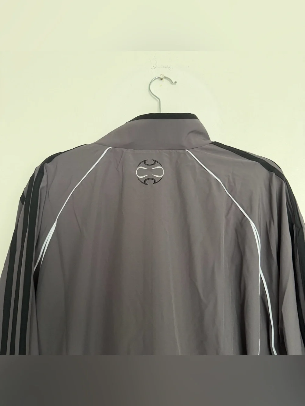 Men’s Adidas Teamgeist Adicolor Funnel Neck Loose Fit Woven Track Top Size 3XL