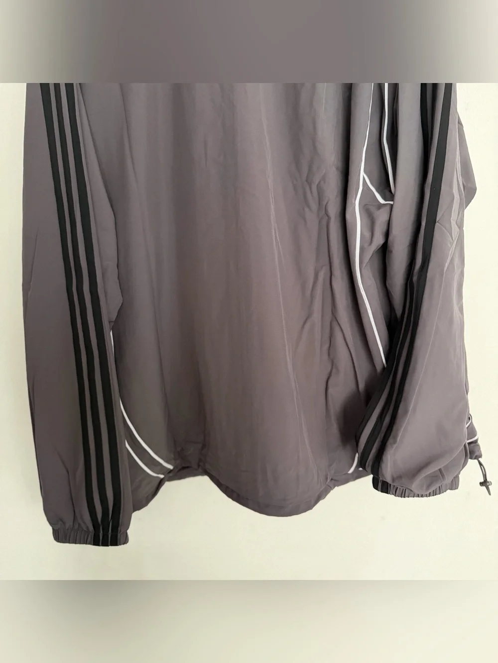 Men’s Adidas Teamgeist Adicolor Funnel Neck Loose Fit Woven Track Top Size 3XL