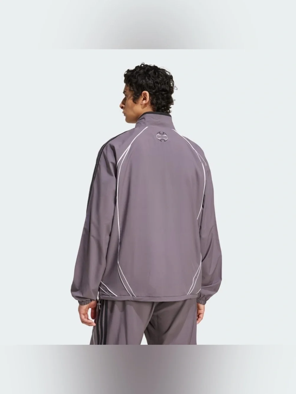 Men’s Adidas Teamgeist Adicolor Funnel Neck Loose Fit Woven Track Top Size 3XL