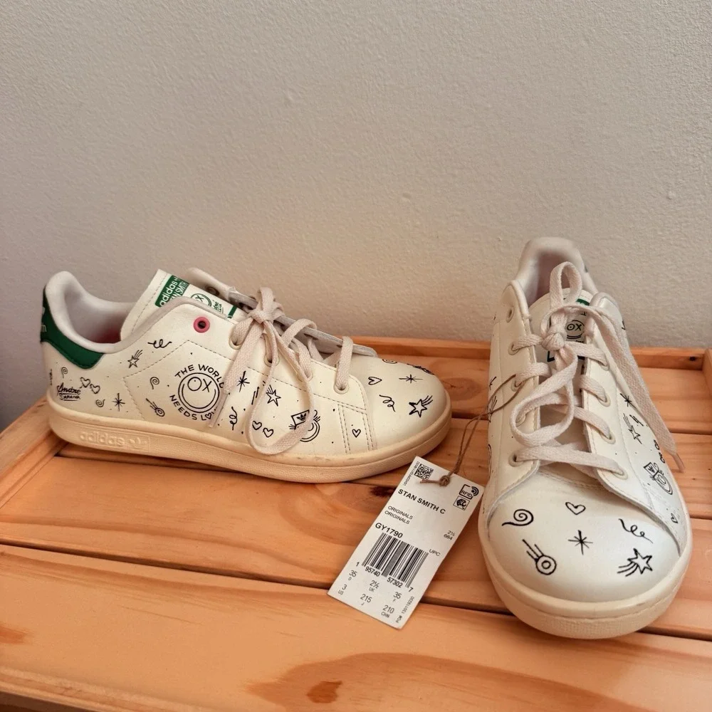 Kid's Size 2.5 Adidas Stan Smith x André‎ Saraiva 