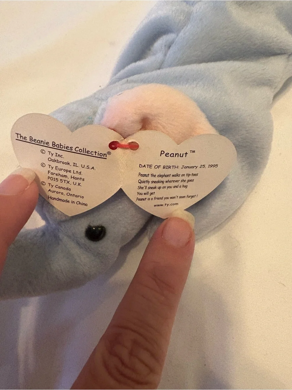 Ty plush age