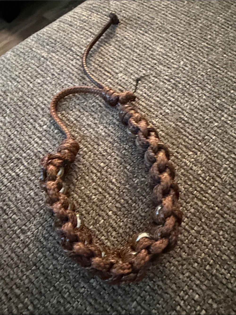 Braided Brown Adjustable Women’s Bracelet