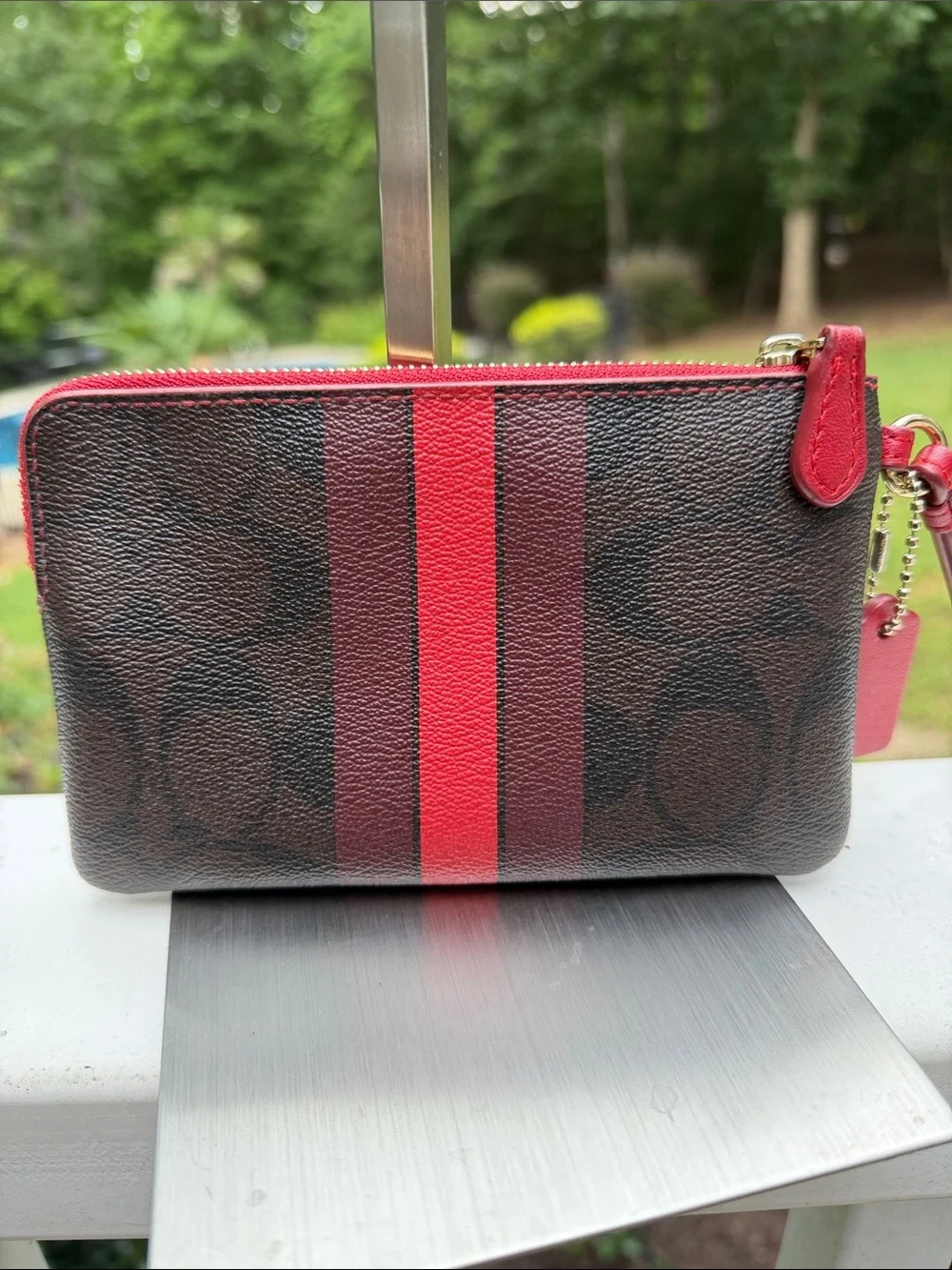 Coach wristlet signature