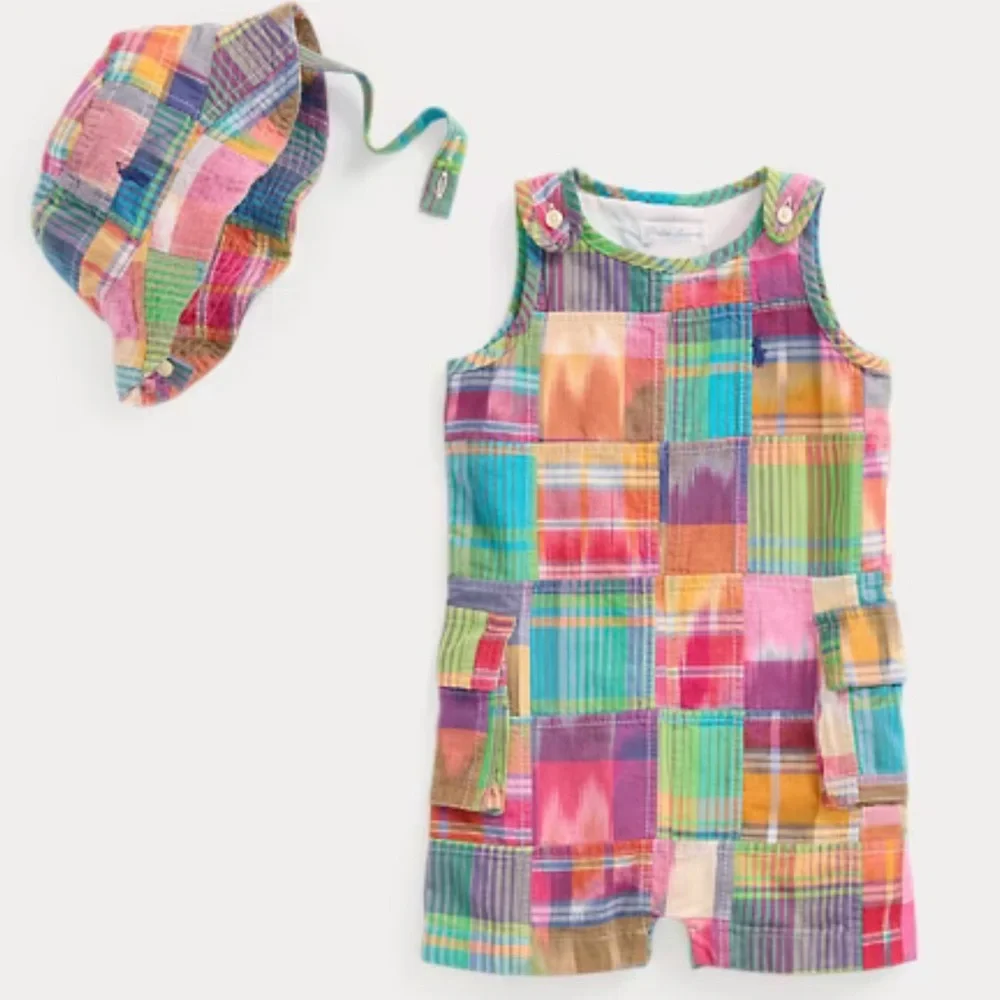 Polo Ralph Lauren vibrant patchwork