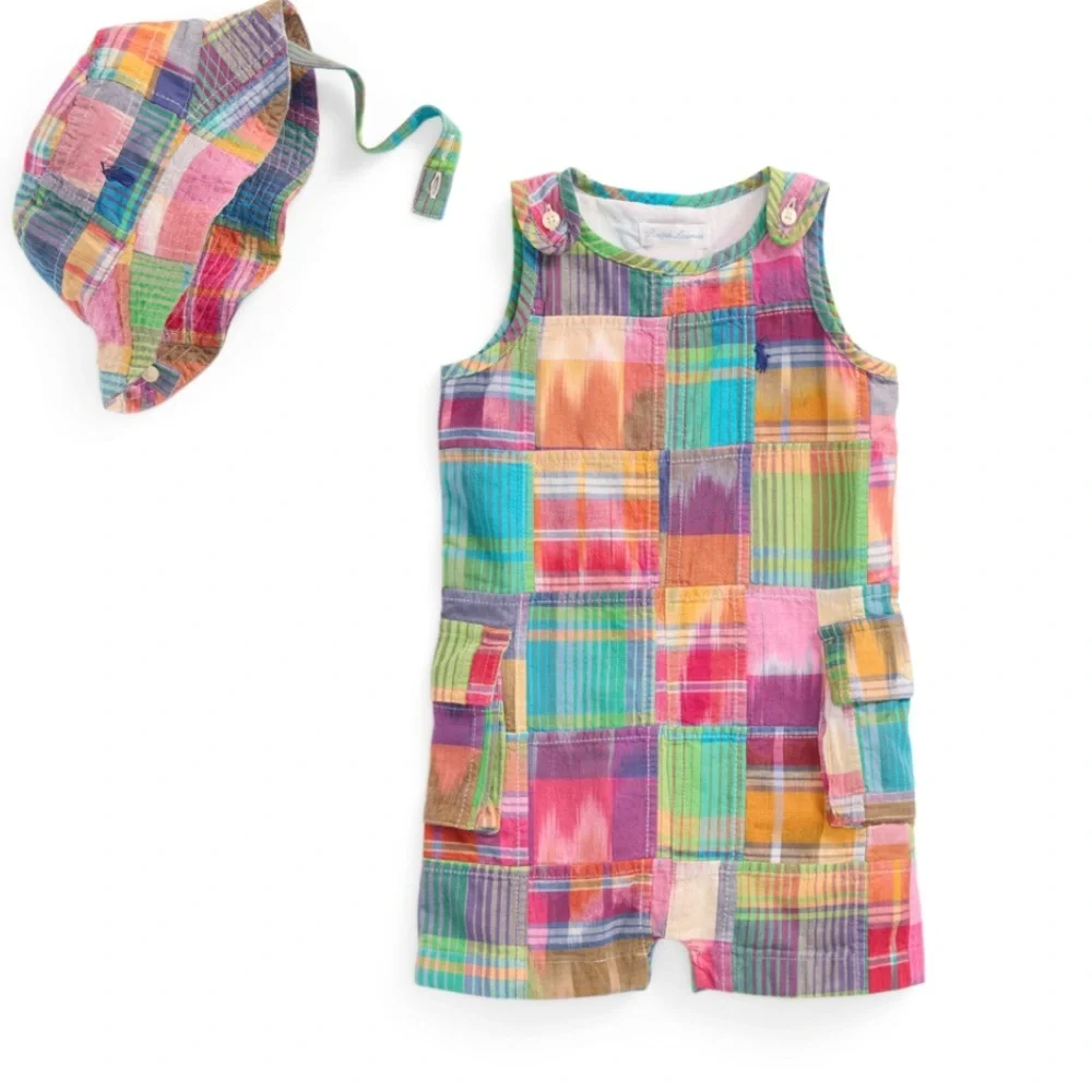 Polo Ralph Lauren vibrant patchwork