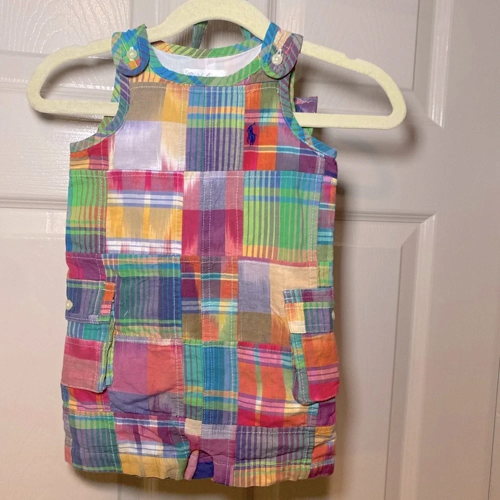 Polo Ralph Lauren vibrant patchwork