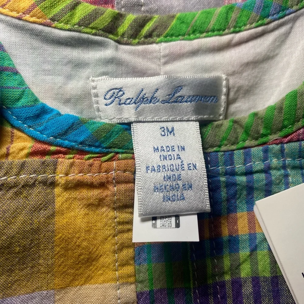 Polo Ralph Lauren vibrant patchwork
