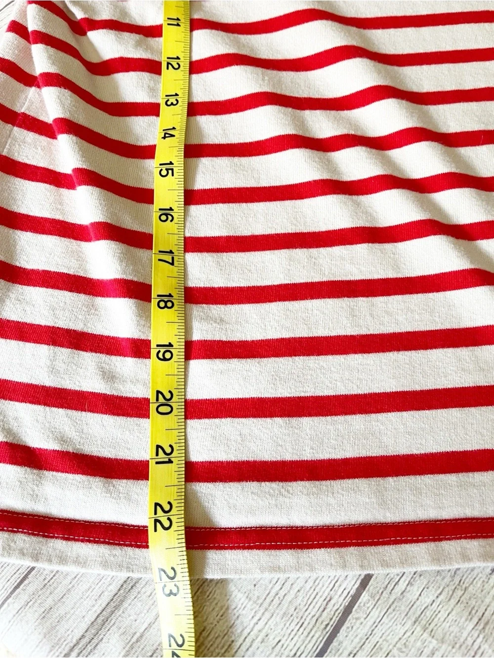 J. Crew red white